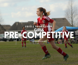 Pre-Competitive Girls Openings Available