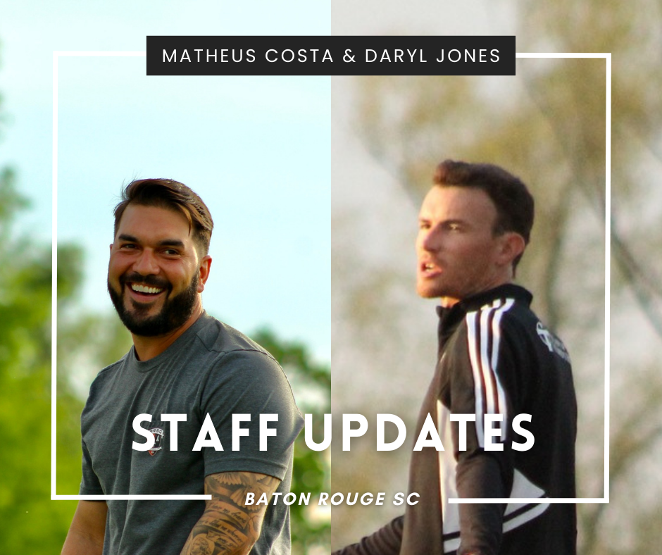 Staff Role Changes for Matheus Costa & Daryl Jones