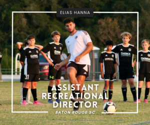 Elias Hanna Named Assistant Recreational Director