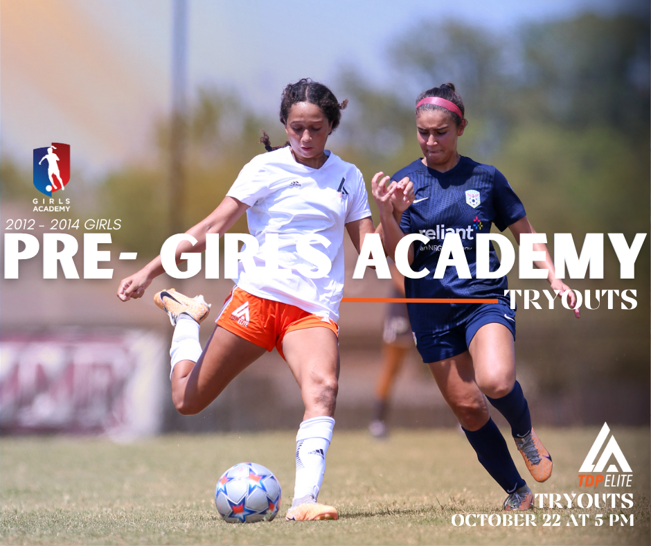 Pre-Girls Academy Tryouts