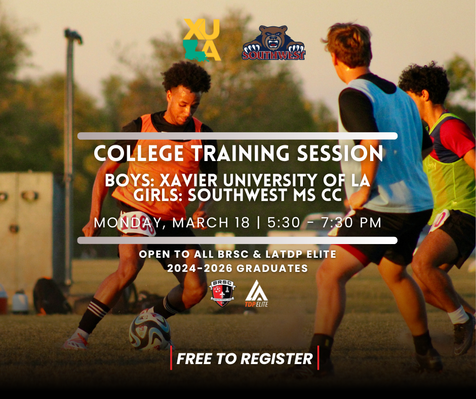 BRSC College Training Session on March 18
